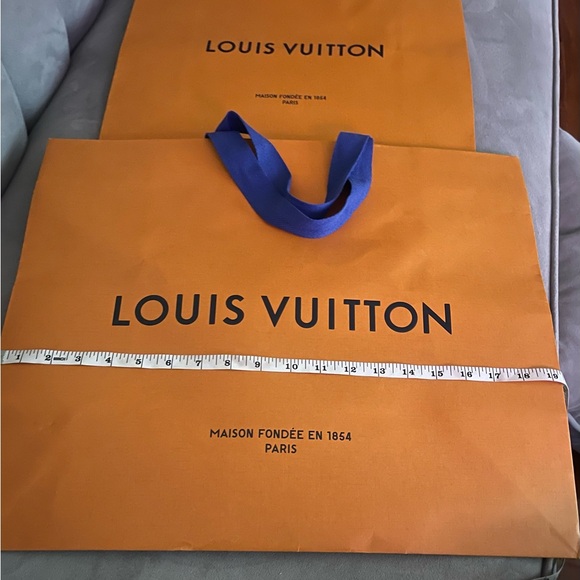 Louis Vuitton 2 Empty Shopping Bags - Picture 9 of 9